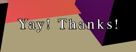 Fig 1. Example text in the Scroller.